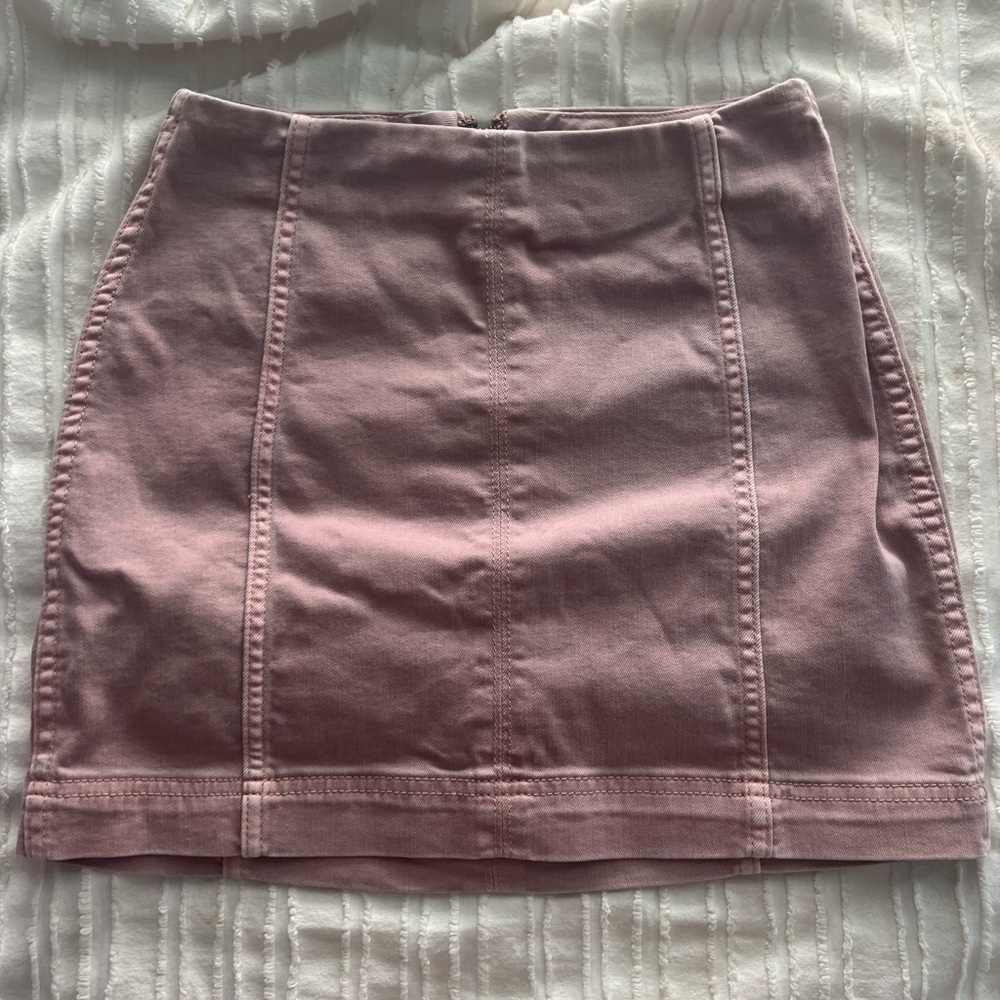 wild fable jean skirt